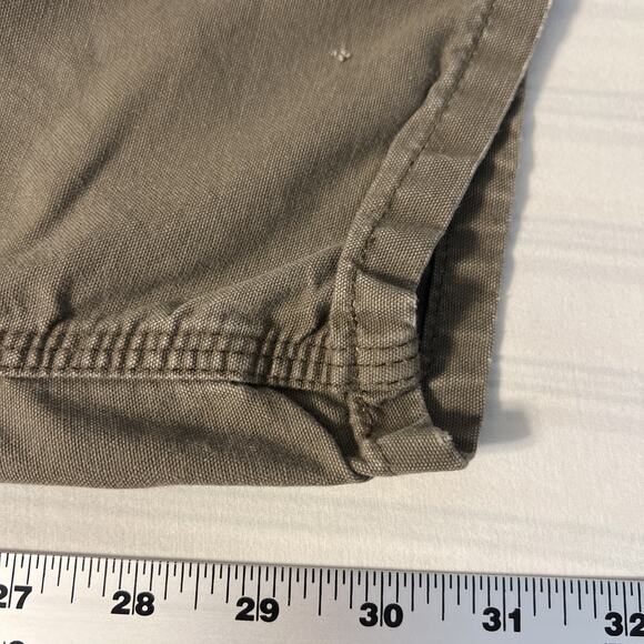 Carhartt Mens Dungaree Fit Carpenter Pants Size 44 Brown Rugged Work Wear Cotton - Picture 12 of 12